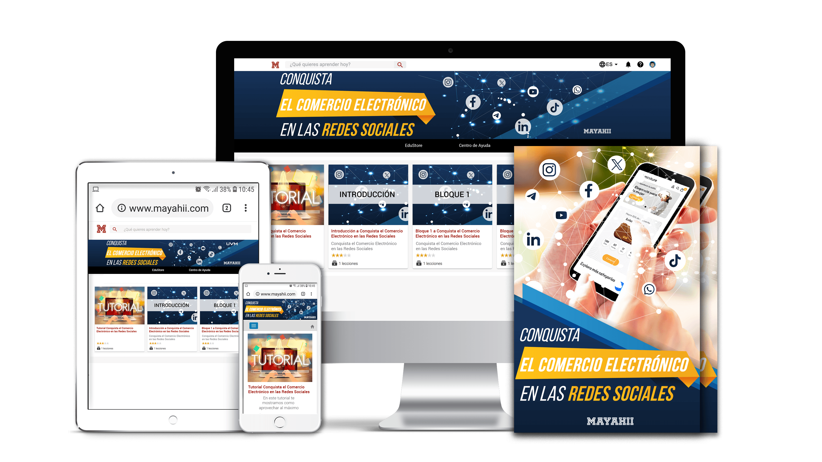 Conquista el comercio electrónico en las redes sociales